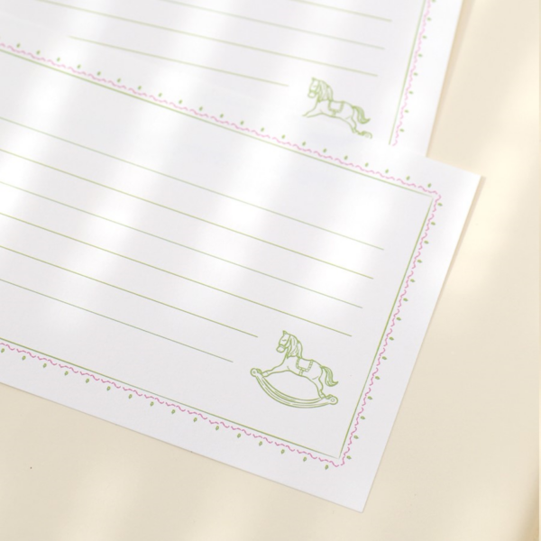 Near&dear Letter 02.Wooden horse