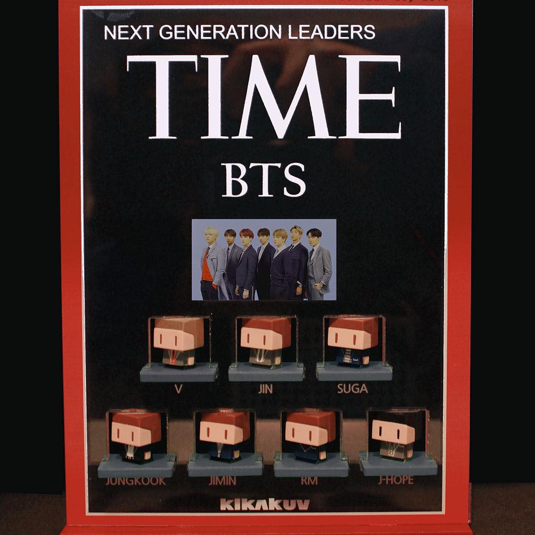 KIKAKUV expressed BTS in our own way, using the article on the Time Magazine