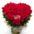 100 pieces of red love